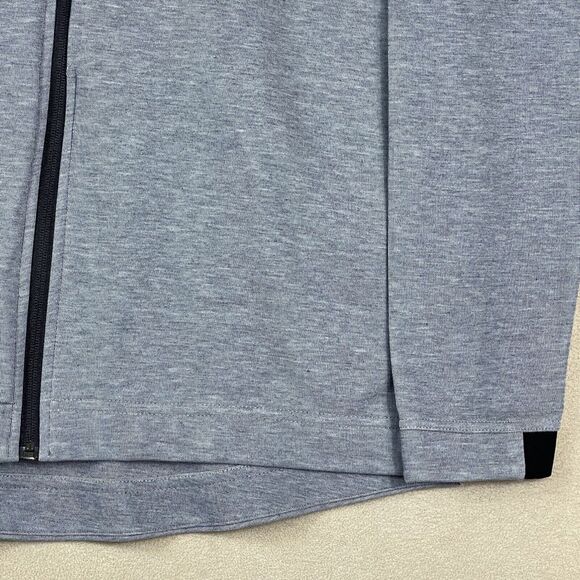 Nike Hoodie Mens Extra Large Gray Showtime Basketball Sweater Sweatshirt Adult - Picture 3 of 10